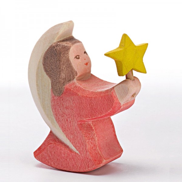 Ostheimer Engelchen rosa mit Stern 42023