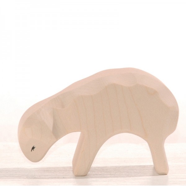 Ostheimer Schaf fressend 11603