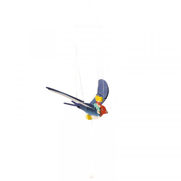 Ostheimer Mobile Elfenkind mit Schwalbe 5520092