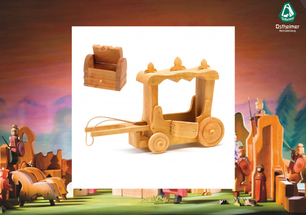 Königskutsche mit Schatztruhe gratis