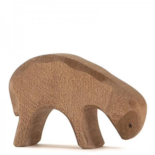 Ostheimer Schaf braun fressend 11653